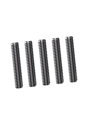 Takım Pirinç Nozul Ekstruder Baskı Kafası 0.4 Mm Gümüş 5 Adet