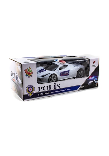 1:20 Uzaktan Kumandalı Polis Arabası Ful Fonksiyon