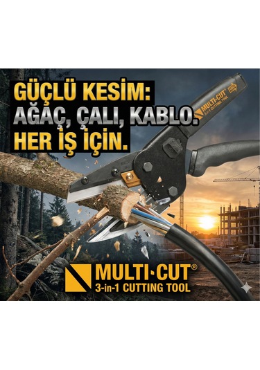 Multi Cutter Kalın Sert Malzeme Kesme Aleti