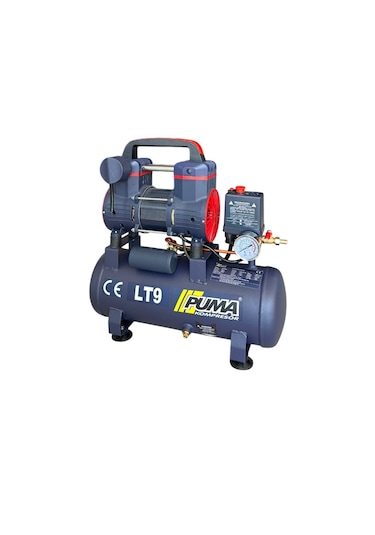 Puma PSLYH9-1.2M 9 L Yüksek Verimli Yağsız Kompresör