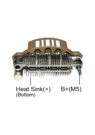 Diyot Tablası Tarak Mıtsubıshı Tipi 100 Mm 8 Diyot İkaz Diyotlu Mazda 323/626