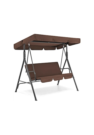 Suntek Magideal Su Geçirmez Salıncak Gölgelik Tente Seti Kahverengi