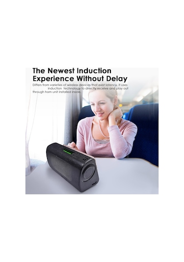 Yifomall Bluedio Ms Kablosuz Entegre Hoparlör - Telefon Tutucu Fonksiyonlu, 6 Saat Çalışma Süresi, Siyah Ses Entegresi