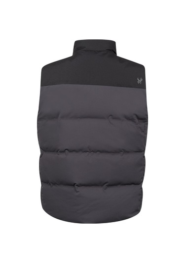 2as Archer Erkek Down Vest Ceket Antrasit/siyah 001