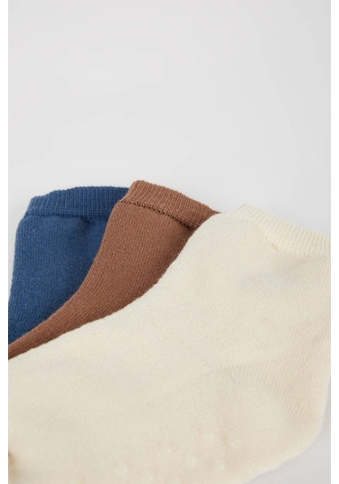 Defacto Erkek Bebek Kaydırmaz Taban 3'lü Pamuklu Uzun Çorap B1423A5NSKR1 Çok Renkli Defacto Erkek Bebek Kaydırmaz Taban 3'lü Pamuklu Uzun Çorap B1423A5NSKR1 Çok Renkli