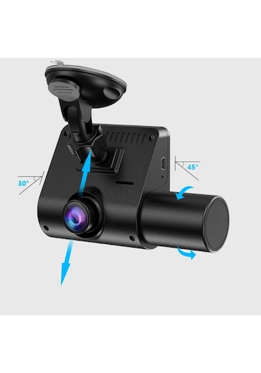 M80 3 Lens Araç Kamerası