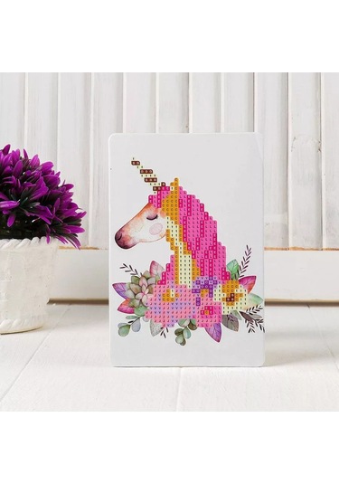 Skola Talantov Elmas Mozaik Kısmi "renkli Unicorn" 221530696