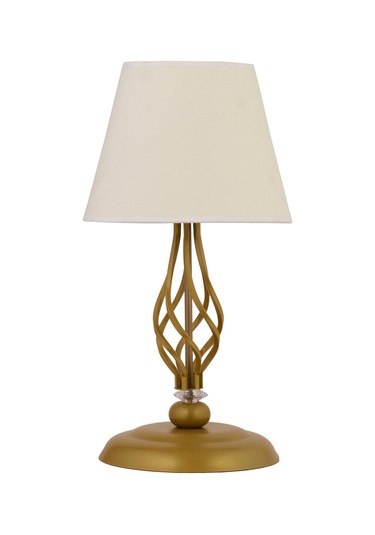 Lupin Beyaz Şapkalı Gold Abajur Diğer