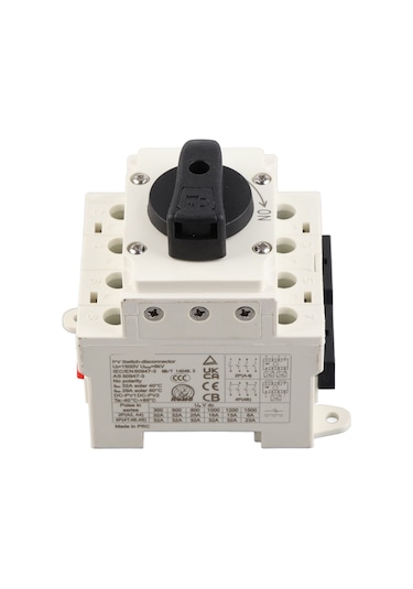 Dianziye Güneş Enerjisi Dc Kesici Anahtarı 32a 1000v - Isolasyon Ve Devre Kesme Fonksiyonu, Atkıya Dayanıklı Pc Kasa, 4p Din Ray Montajlı