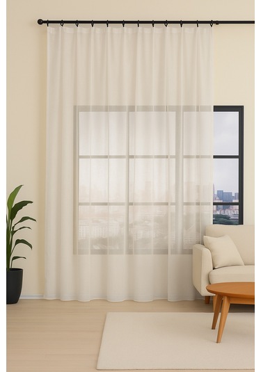 Vega Tül Perde ekru