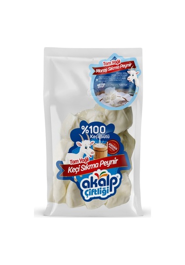 Akalp Tam Yağlı Keçi Sıkma Peyniri 500 G