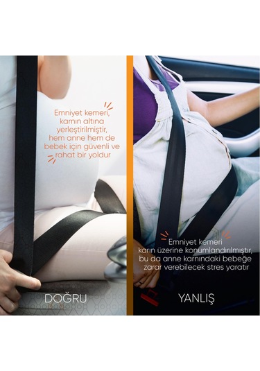 Gezenbebe Hamilelik Emniyet Kemeri Ayarlayıcısı