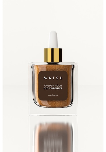 Matsu Professional Golden Hour Işıltılı Bronzlaştırıcı Vücut Yağı 50 ML