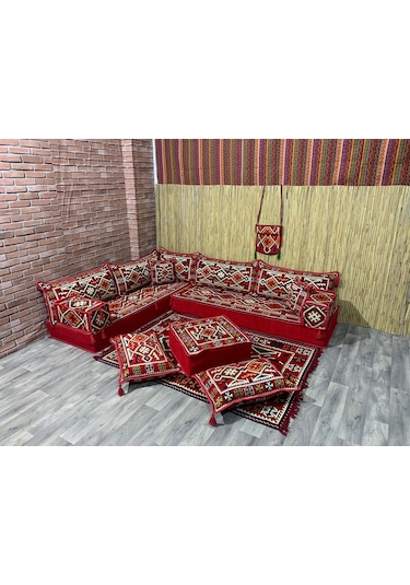 Coton Şark Köşesi Anadolu Desenli Konsept 16 Parça