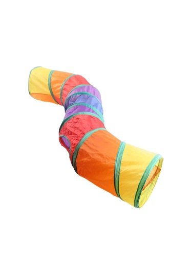 Yystore Evcil Kedi Tüneli S Şekilli Eğri 123 CM