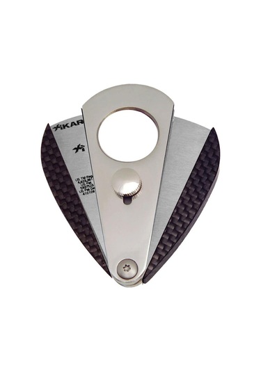 Xikar Xi3 Karbon Fiber Siyah Puro Kesici Silver Bıçaklı