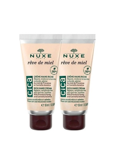 Nuxe Reve De Miel Cica Rich Hand Cream 2 x 50 ML