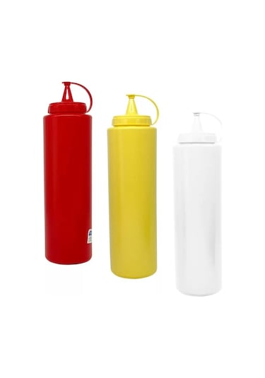 Titiz 1000 Ml Sos Şişesi Ap-9419 Karma Renk Çok Renkli