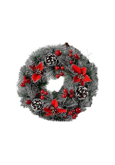 Wjtg Noel Çelengi, Kapı Çelengi, Noel Dekorasyon Çelengi, Noel Çelengi