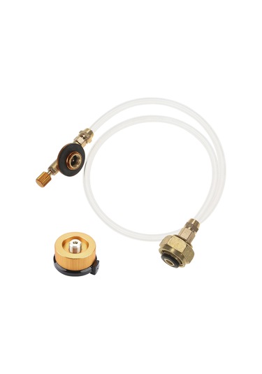 Neevoyu Kamp Ocağı Propan Adaptörü - Gaz Şişe Dolum Dönüştürücü 60cm Çok Renkli