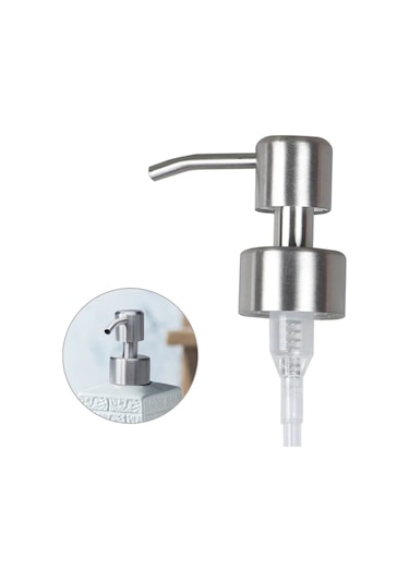 Sh-p6 24-410 -1cc-12 Stilleri 304 Paslanmaz Çelik El Sabunu Sıvı Dağıtıcı Memesi Banyo Mutfak Köpük Sabun Ürünleri Banyo Aksesuarları