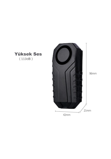 DailyLink Uzaktan Kumadalı Bisiklet Motosiklet Alarmı