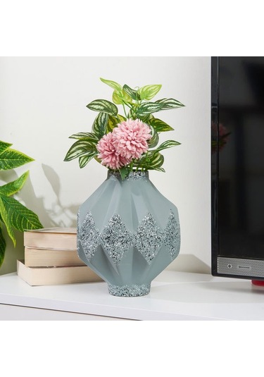 Evidea Deco Anitta Vazo - Gri - 24 Cm Gri