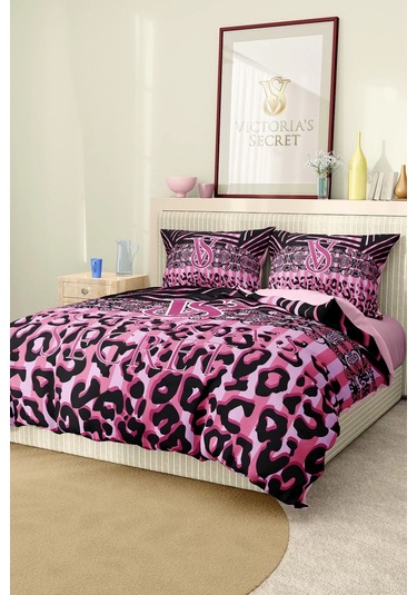 Marka Nevresim Takımı Çift Kişilik Pamuklu Saten Kumaş 6 Parça 3d Dijital Baskı Duvet Cover Set Model No:125 Renkli