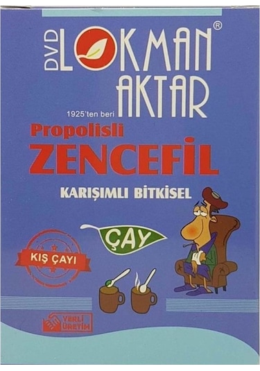 Lokman Aktar Propolisli Zencefil Karışımlı Bitkisel Çay 100 G