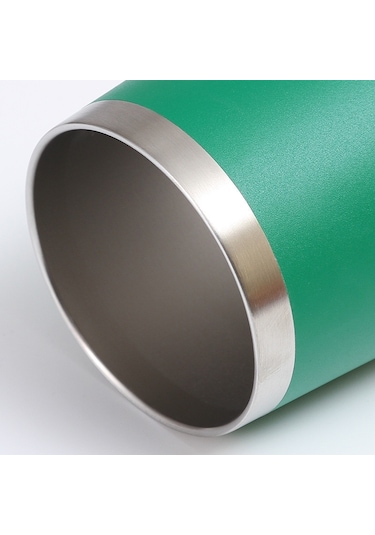 12oz 354ml Paslanmaz Çelik Yumurta Kabuğu Kupa Mini U-şekilli Çift Katmanlı Vakum Yalıtımlı Bardak Pembe