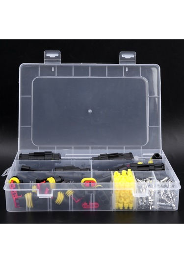 Suofeng 352 Parça Ip68 Su Geçirmez Araç Hıd Kablolu Bağlayıcı Terminal Seti - Araçlar, Motosikletler İçin Dayanıklı Plastik Ve Bakır Malzeme