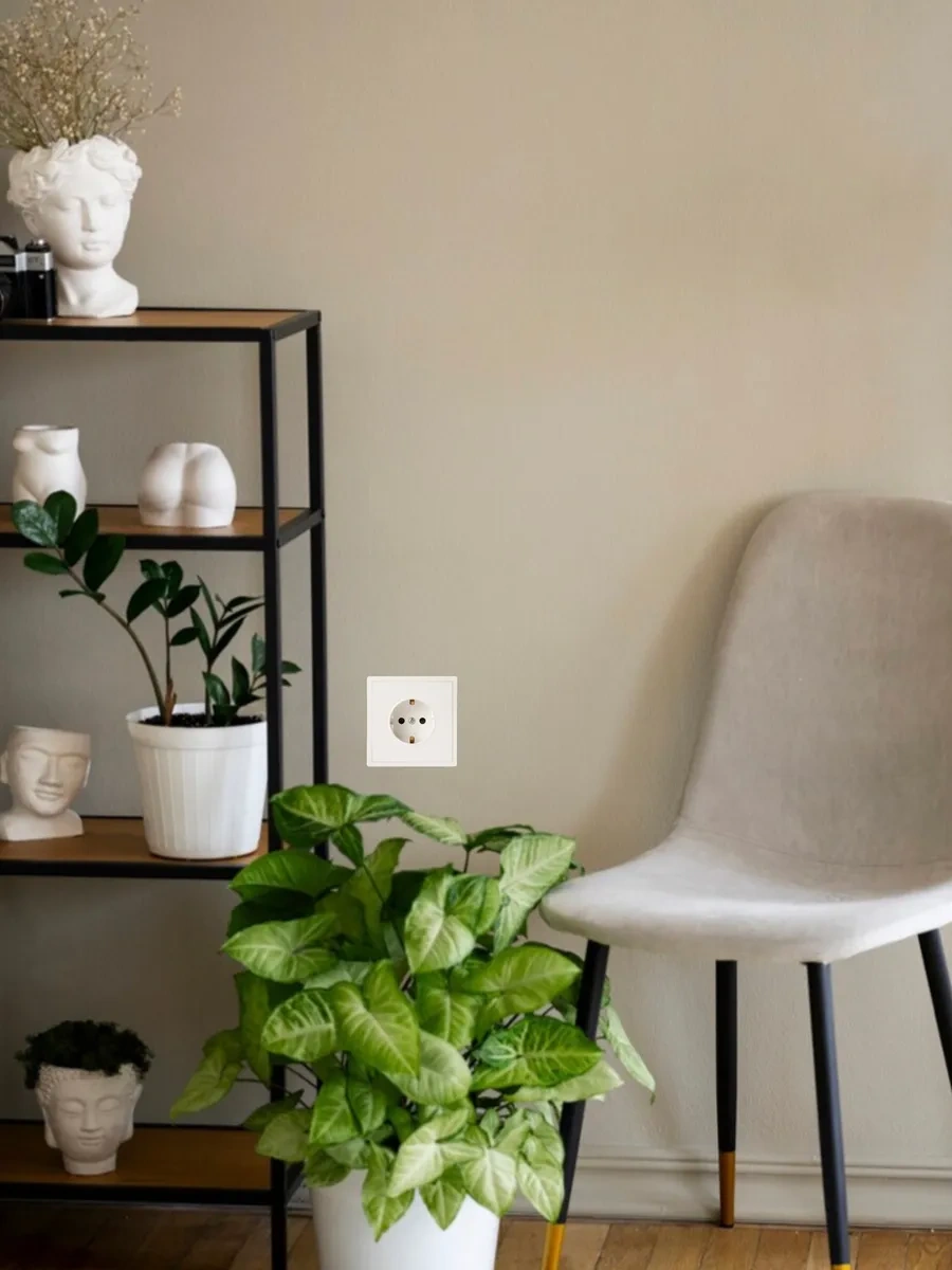 Laıtys Beyaz Topraklamalı Tekli Priz 222389888 101