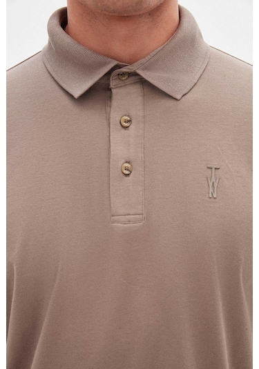 Twn Slim Fit Vizon Pike Dokulu T-shirt 4ec146011784m V01