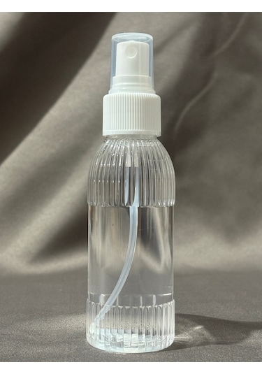 250 Adet 100 Ml Ayd91 Dezenfektan Kolonya Parfüm Hediyelik Nikah Nişan Düğün İçin Boş Plastik Şişe Beyaz Sprey Başlık