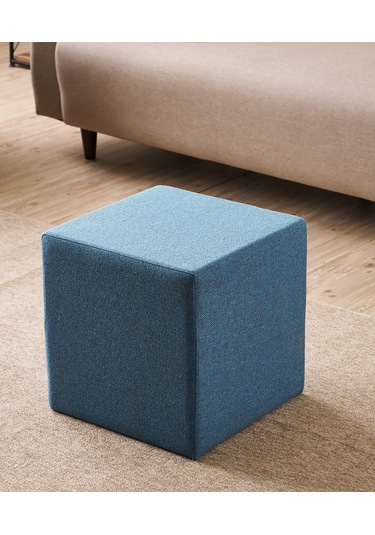 Favora Asos Puf - Mavi Mavi