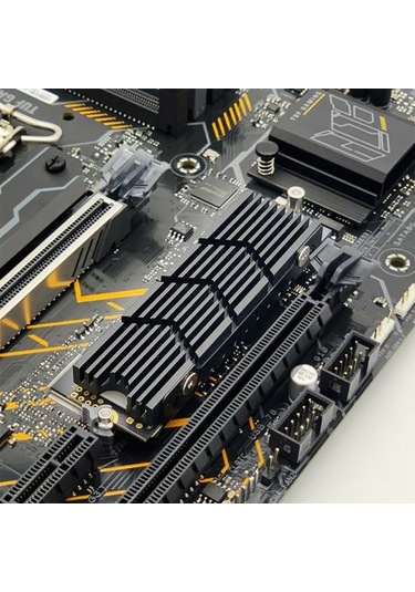 M.2 Ssd 2280 Ps5 Hızlı Soğutma İçin Soğutucu M2 2280 Nvme Katı Hal Sürücüsü Sabit Disk Alüminyum Soğutucu Radyatör Pc Aksesuarları Kırmızı