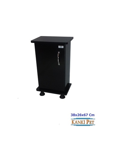 Kanki Pet 38 CM Akvaryum Mdf Sehpası Siyah 38 x 26 x 67 CM