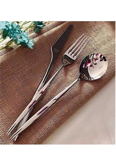 Aryıldız Studio Prestige 84 Parça Çatal Kaşık Bıçak Takım Gümüş