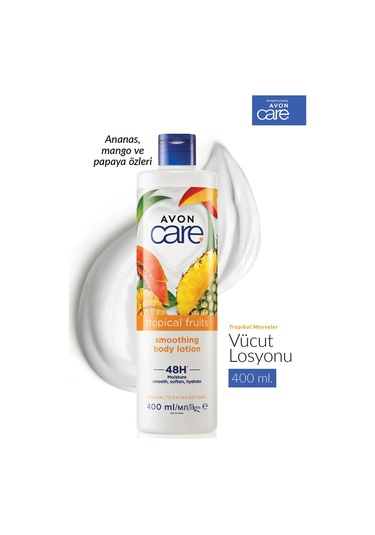 Avon Care Tropical Fruits Vücut Losyonu 2 x 400 ML