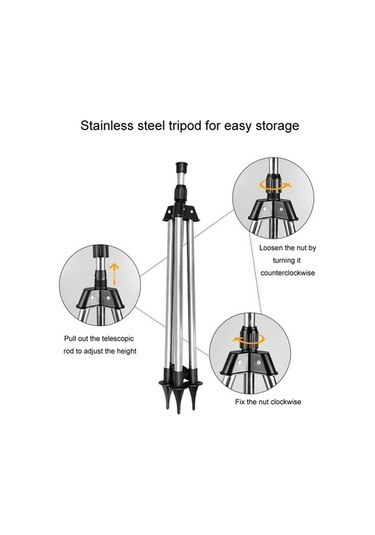 Tongxida Özellikle Bahçe İçin Otomatik Döner Mag Sprinkler + Tripod, Karton Ambalajlı Sulama Sistemi