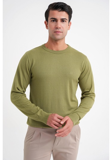 Tr 875 Triko Slim Hakı Basic Haki