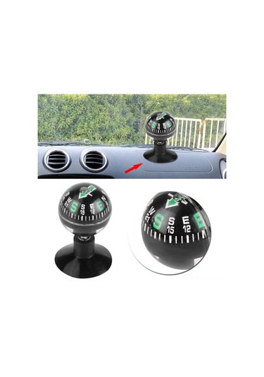 Yaozixa Sürekli Manyetik İşaretçi, Plastik Gövde, Araba/tekne/taşıt Dashboard Sabitleme, Kompakt Tasarım, Yüksek Hassasiyet, Kolay Okuma, Dışarıdaki Etkinlikler İçin Elbetteki Mini Pusula