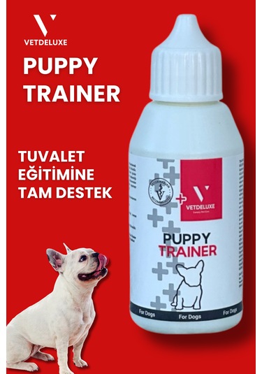 Vetdeluxe Puppy Trainer Yavru Köpek Tuvalet Eğitim Spreyi Çiş Eğitim Damla 50 ML