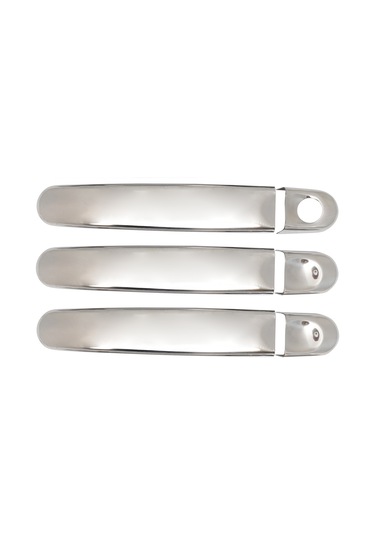 Volkswagen Transporter T6 Uyumlu 2015-2023 Krom Kapı Kolu 3 Kapı Paslanmaz  Çelik