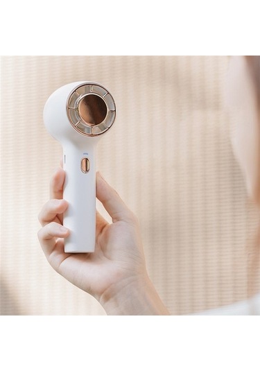 Usb Taşınabilir El Fanı Soğutma Elektrikli Fan Masaüstü Ofis Soğutucu Fanlar Çok Fonksiyonlu Küçük Fan 2200mah -pembe 4049 Renkli