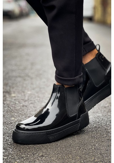 Ch069 - Rrt Harmany Erkek Bot Sıyah Çok Renkli