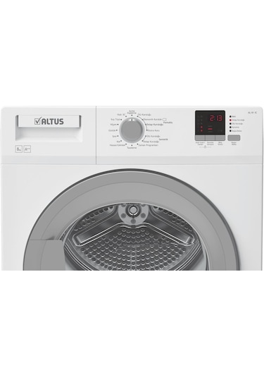 Altus AL 81 IC 8 KG Isı Pompalı Çamaşır Kurutma Makinesi