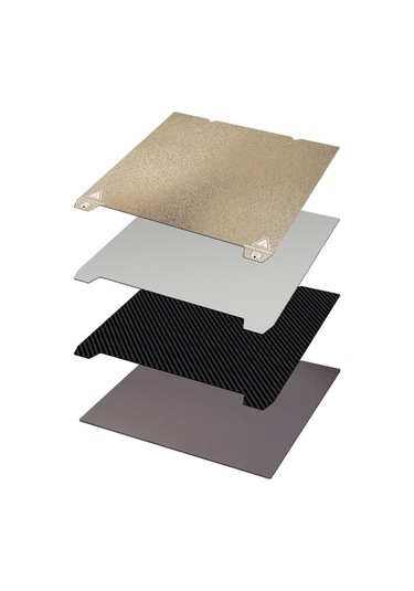 Xindoker 235x235mm 3d Yazıcı Platformu, Peı Ve Pet Çift Taraflı Manyetik Çelik Film, Ender-3 S1/s1 Pro, End-5 S1, K1 Uyumlu Diğer