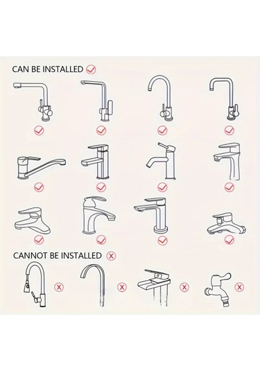 Asl223 Yaylı Uzayan 3 Fonksiyon Krom Musluk Ve Batarya Borusu
