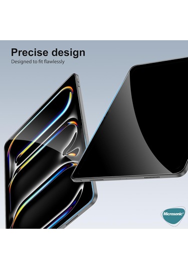 Microsonic İpad Uyumlu Air 11 2025 A3266-a3267 Tempered Glass Cam Ekran Koruyucu